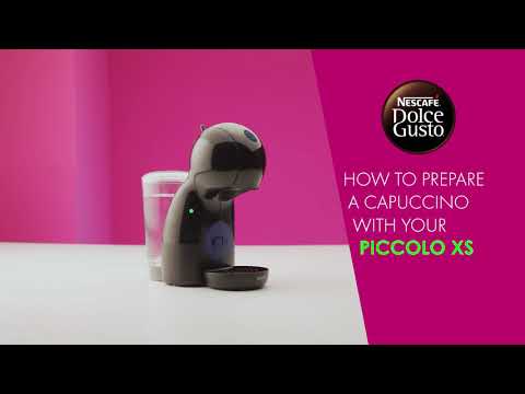 Prepare a Cappuccino with your NESCAFÉ® Dolce Gusto® Piccolo XS coffee machine by Krups®