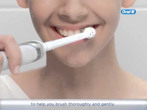 Brushing teeth with SmartGuide electric toothbrushes