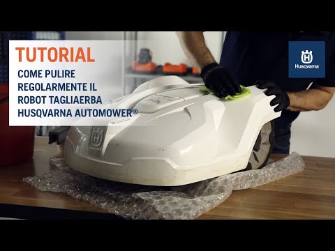Robot taglierba Husqvarna Automower: come pulire regolarmente