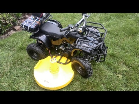 Make a Quad Mower - Diy Tolls