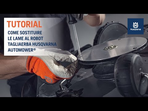 Robot Tagliaerba Automower: Manutenzione e Sostituzione delle lame di taglio