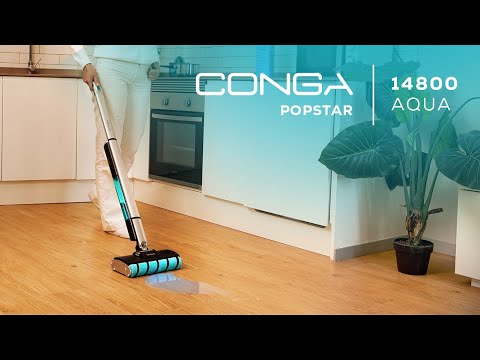Electric Mop Conga Popstar 14800 Aqua