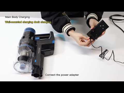 How To Charge Proscenic P11 Smart Cordless Vacuum Cleaner