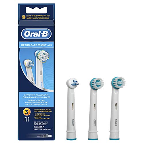 Oral-B testine di ricambio Ortho Care Essential Kit (3 Pezzi)