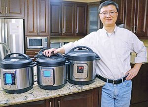 Robert Wang è l'inventore dell'Instant pot, la pentola a pressione elettrica di terza generazione