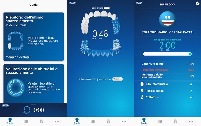 app di Oral-B per spazzolini elettrici