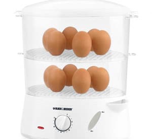 contenitore per cuocere le uova al vapore con vaporiera